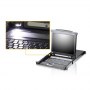 Aten CL5708N 8-Port PS/2-USB VGA 19" LCD KVM Switch with Daisy-Chain Port and USB Peripheral Support - 4
